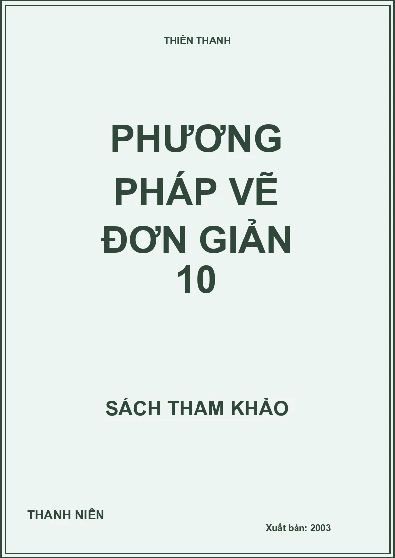 Phương pháp vẽ đơn giản 10
