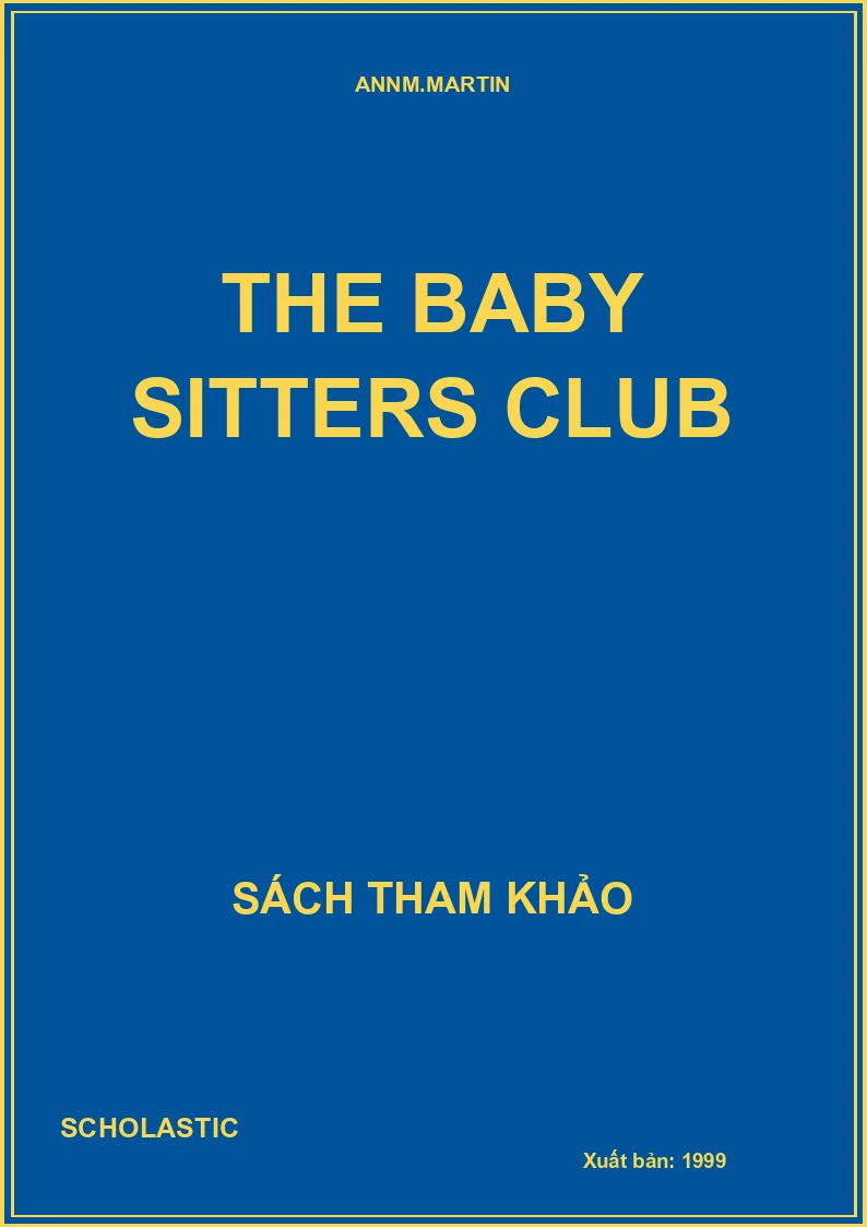 The baby sitters club