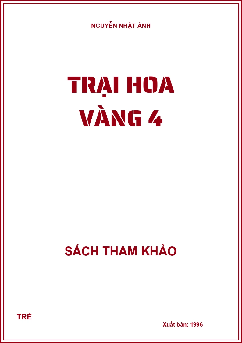 Trại hoa vàng 4