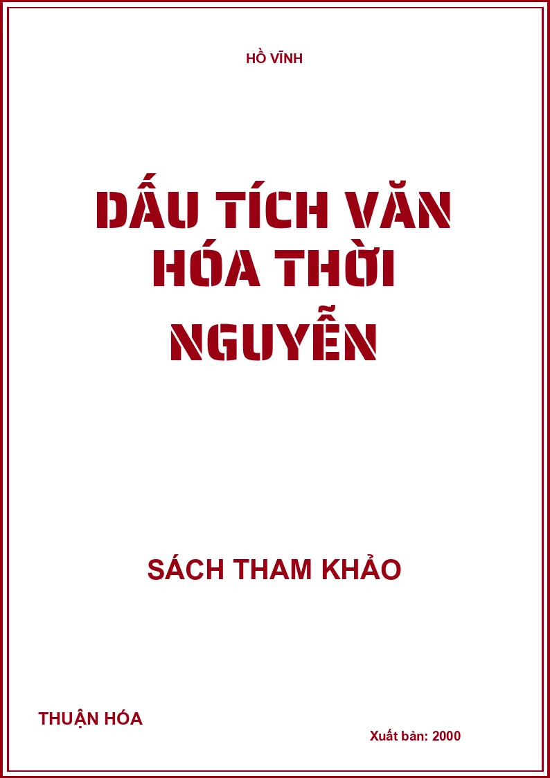 Dấu tích văn hóa thời nguyễn