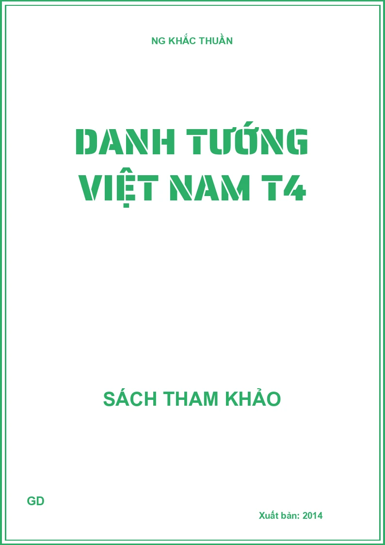 Danh tướng Việt Nam T4
