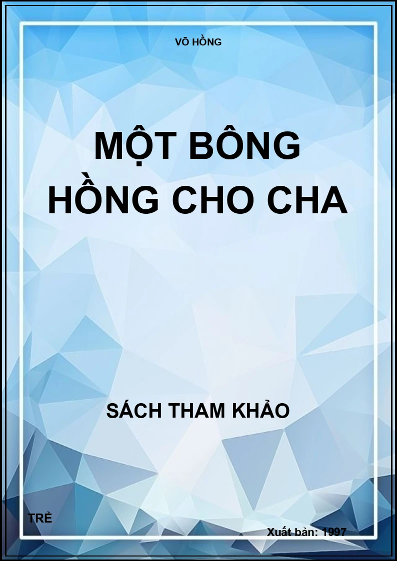 Một bông hồng cho cha