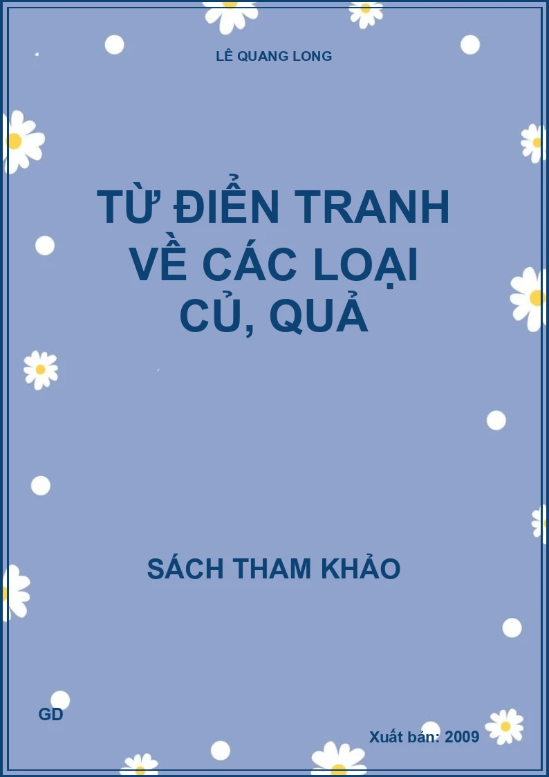 Từ điển tranh về các loại củ, quả