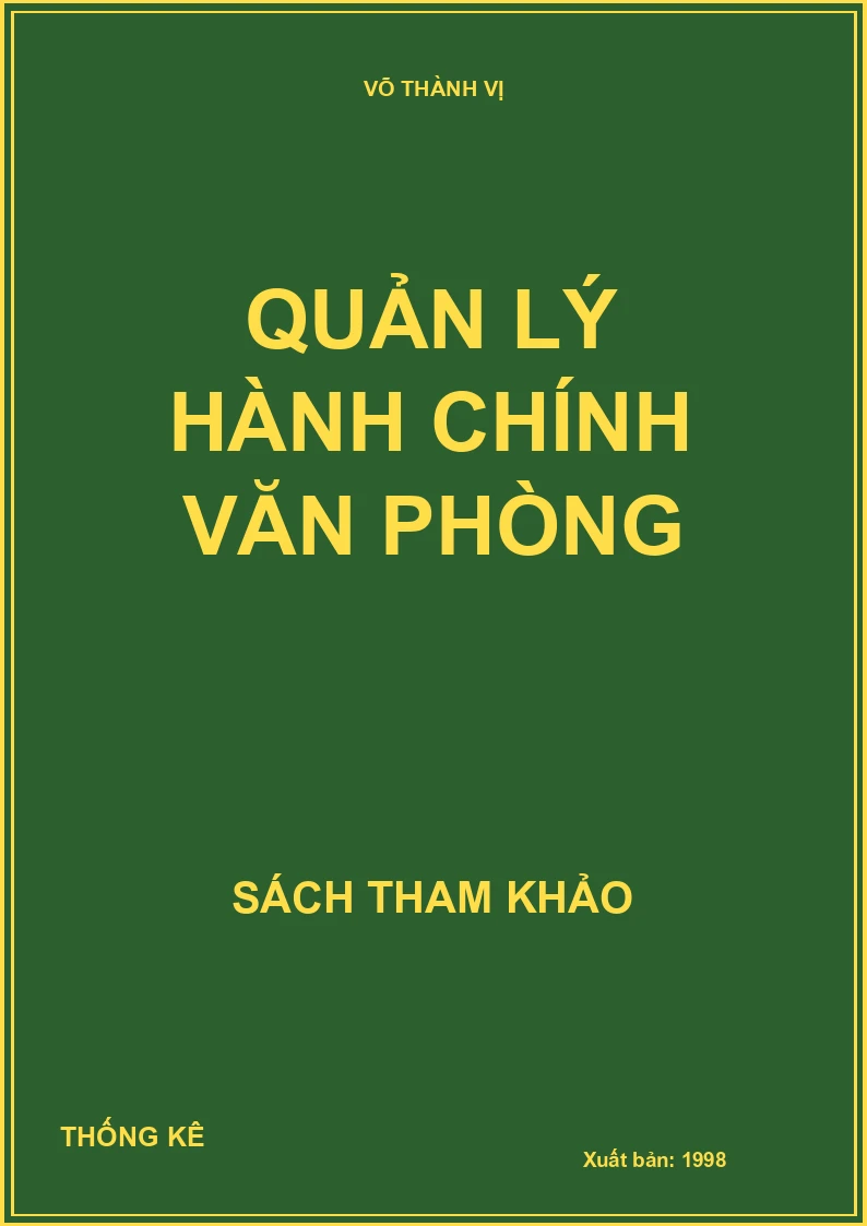 Quản lý hành chính văn phòng