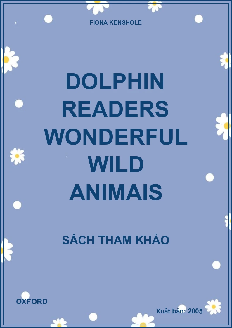 Dolphin readers Wonderful Wild Animais