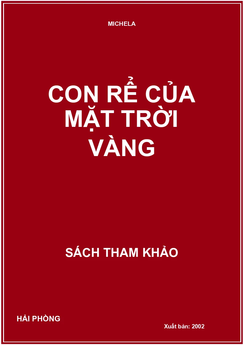 Con rể của mặt trời vàng
