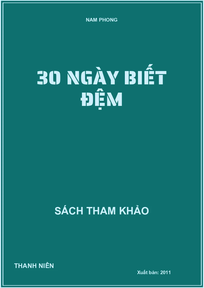 30 Ngày biết đệm