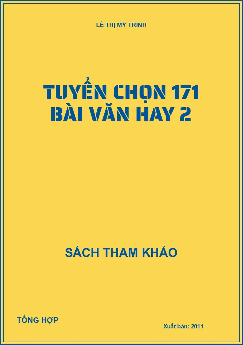 Tuyển chọn 171 bài văn hay 2
