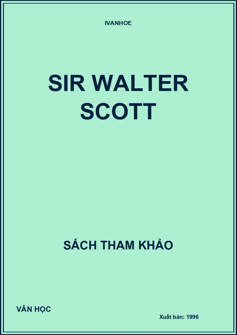 Sir walter scott