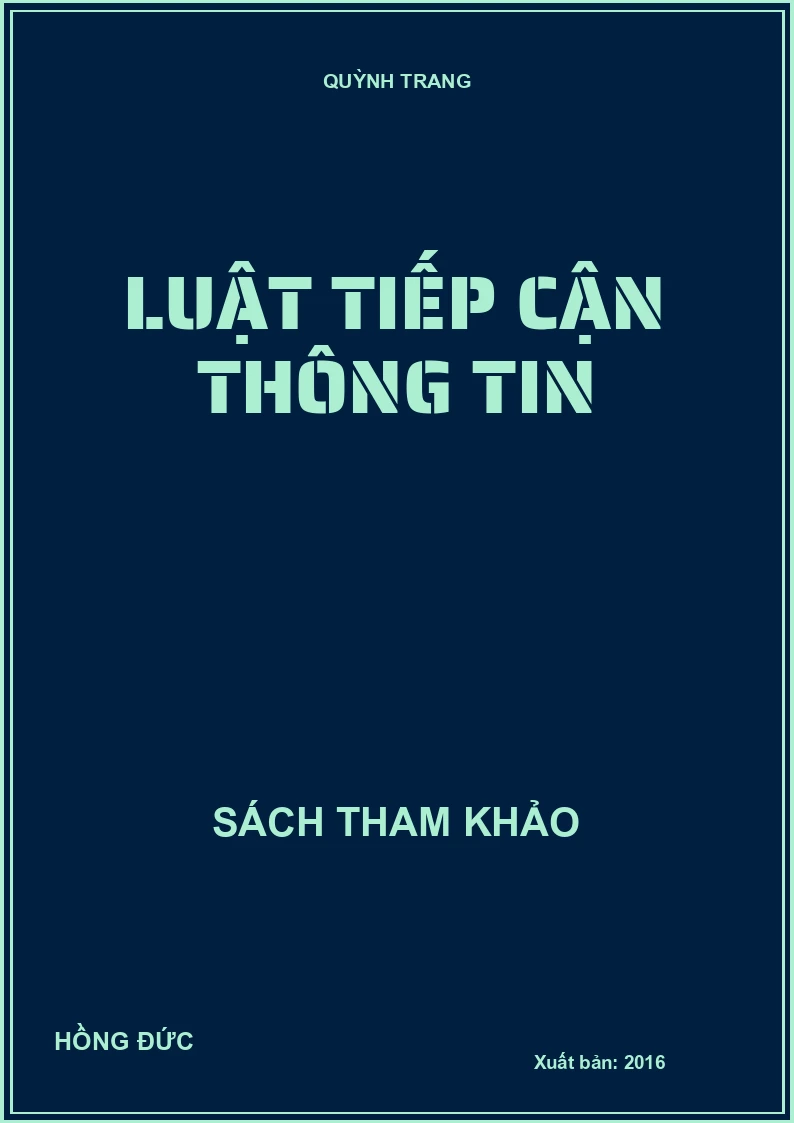 Luật tiếp cận thông tin