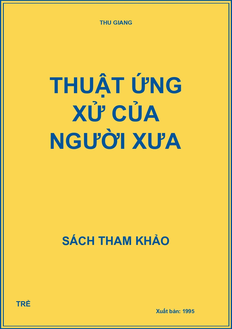 Thuật ứng xử của người xưa