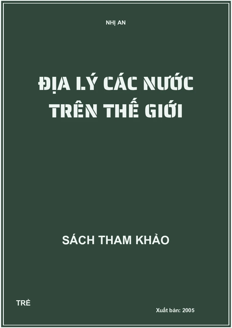 Địa lý các nước trên thế giới