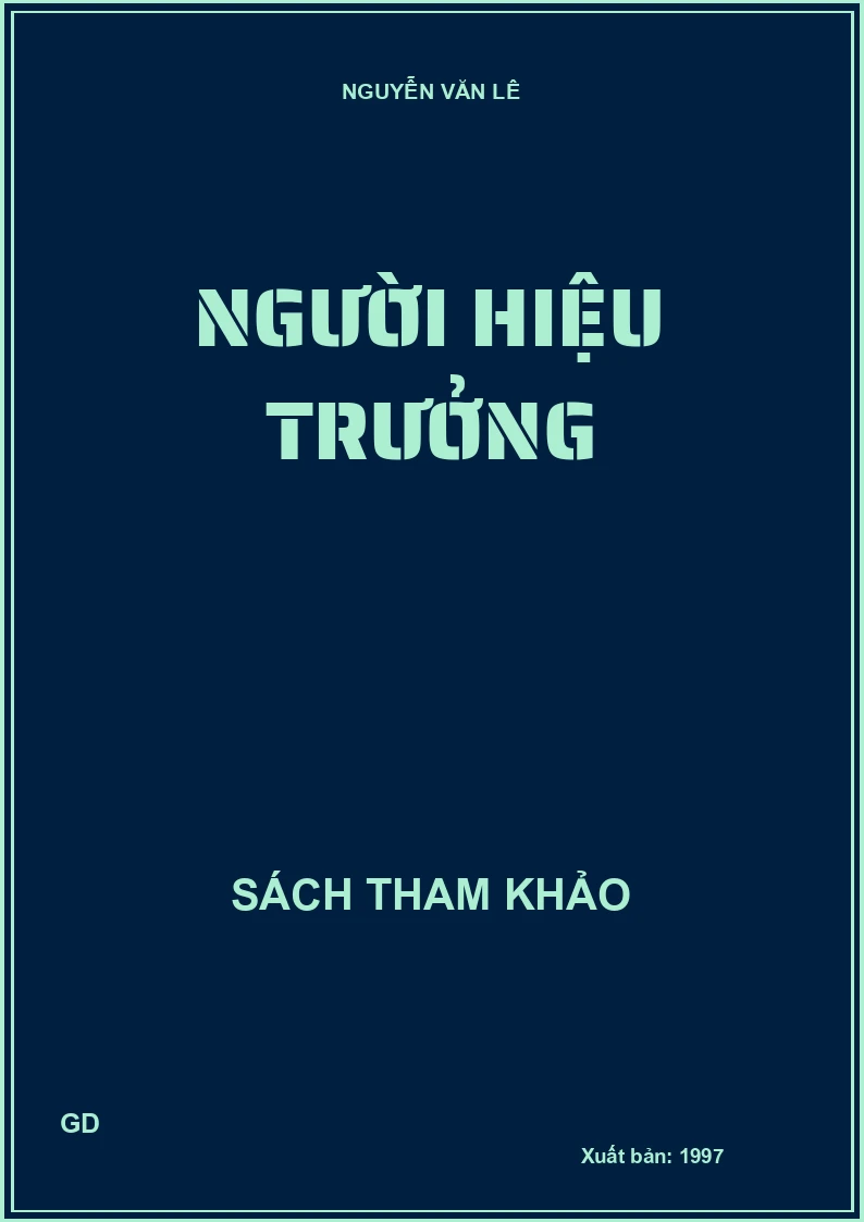 Người hiệu trưởng
