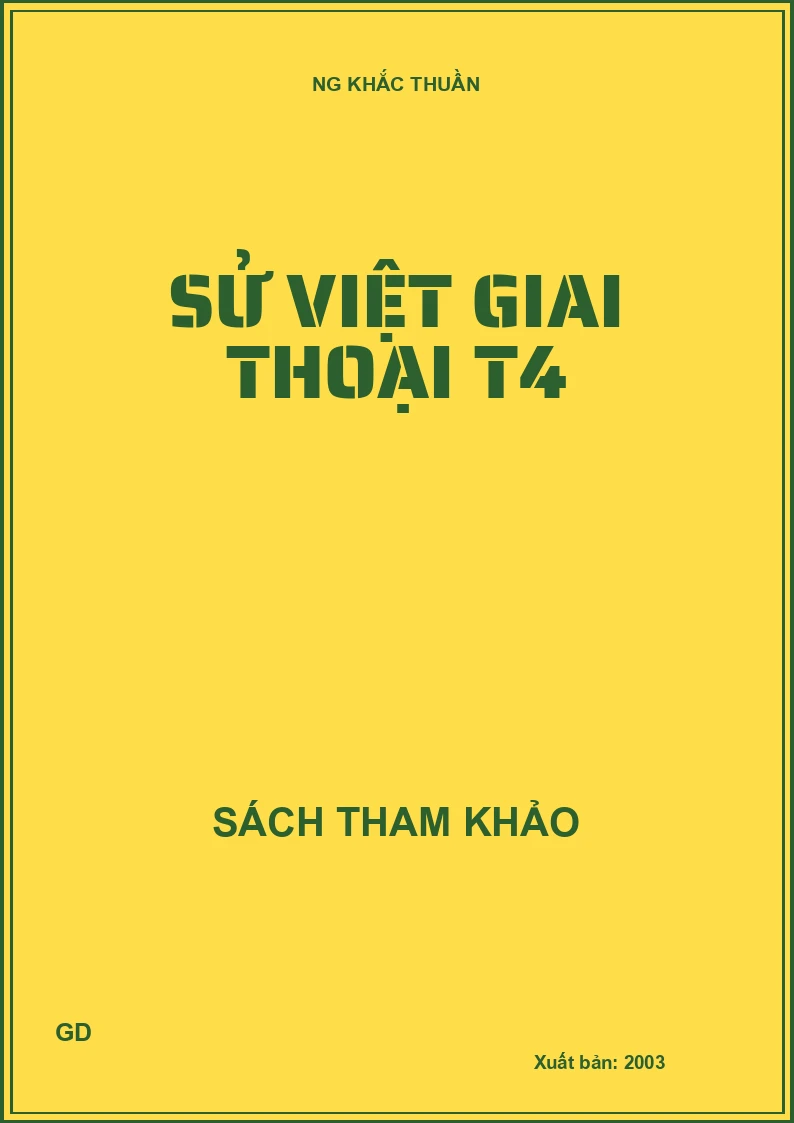 Sử Việt giai thoại T4