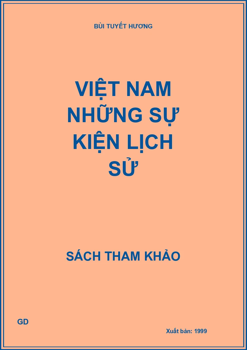 Việt Nam những sự kiện lịch sử