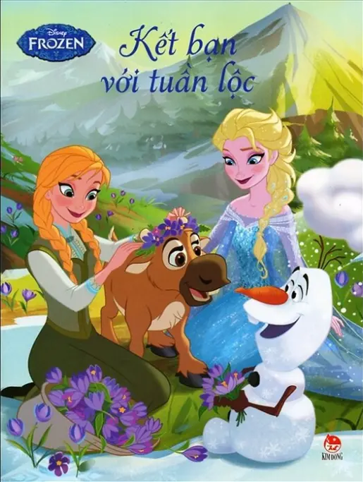 Disney princess. Kết bạn với tuần lộc