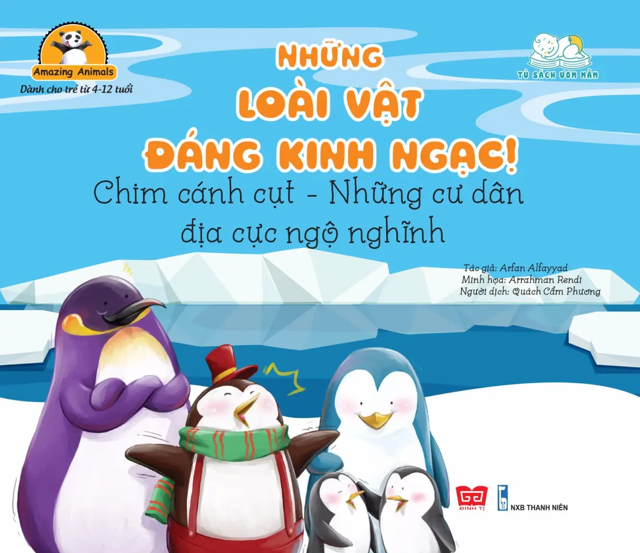 Những loài vật đáng kinh ngạc. Chim cánh cụt - những cư dân địa cực nghộ nghĩnh