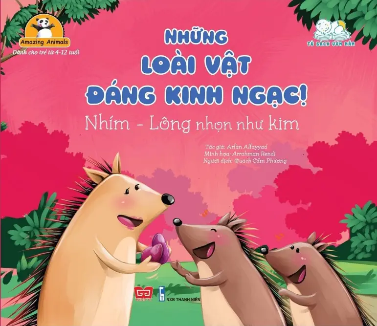 Những loài vật đáng kinh ngạc. Nhím lông nhọn như kim