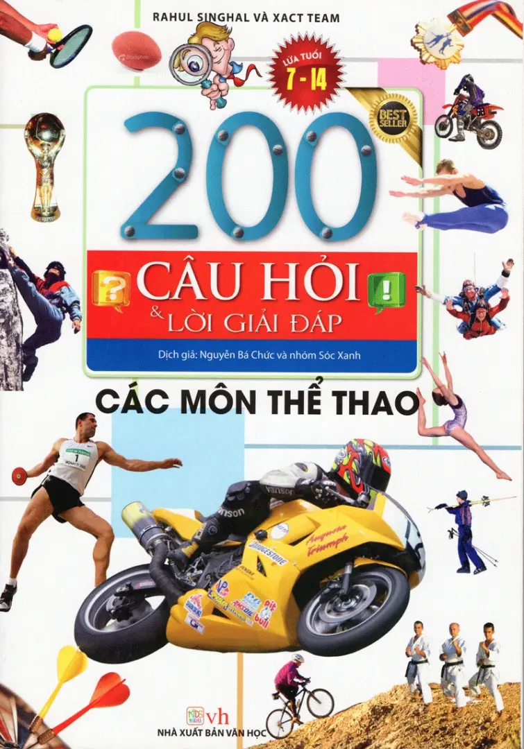 200 câu hỏi và lời giải đáp. Các môn thể thao