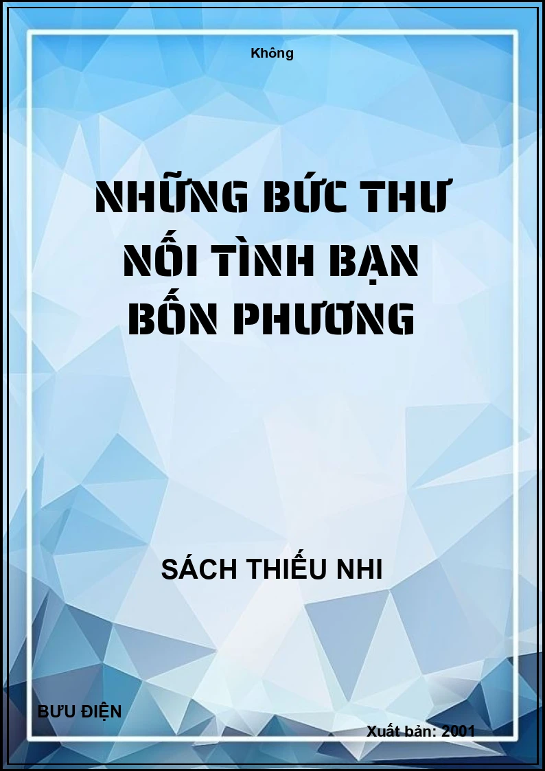 Những bức thư nối tình bạn bốn phương