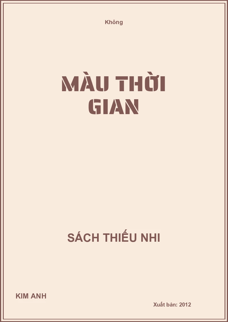Màu thời gian