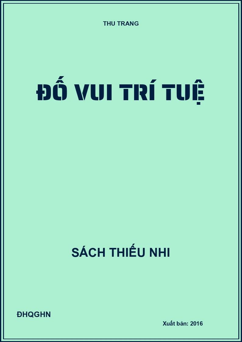 Đố vui trí tuệ