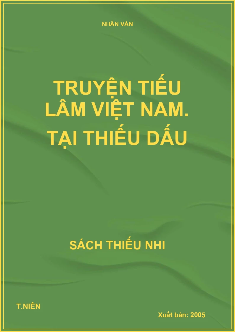 Truyện tiếu lâm Việt Nam. Tại thiếu dấu