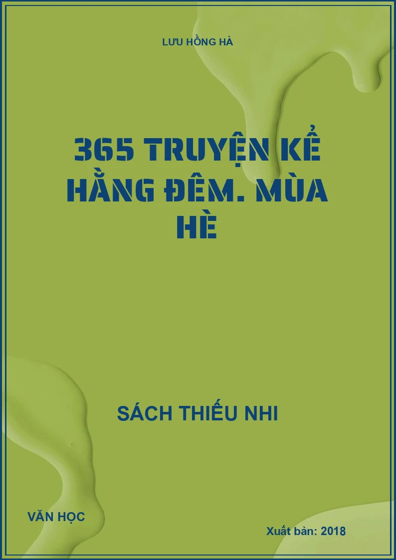 365 truyện kể hằng đêm. Mùa hè