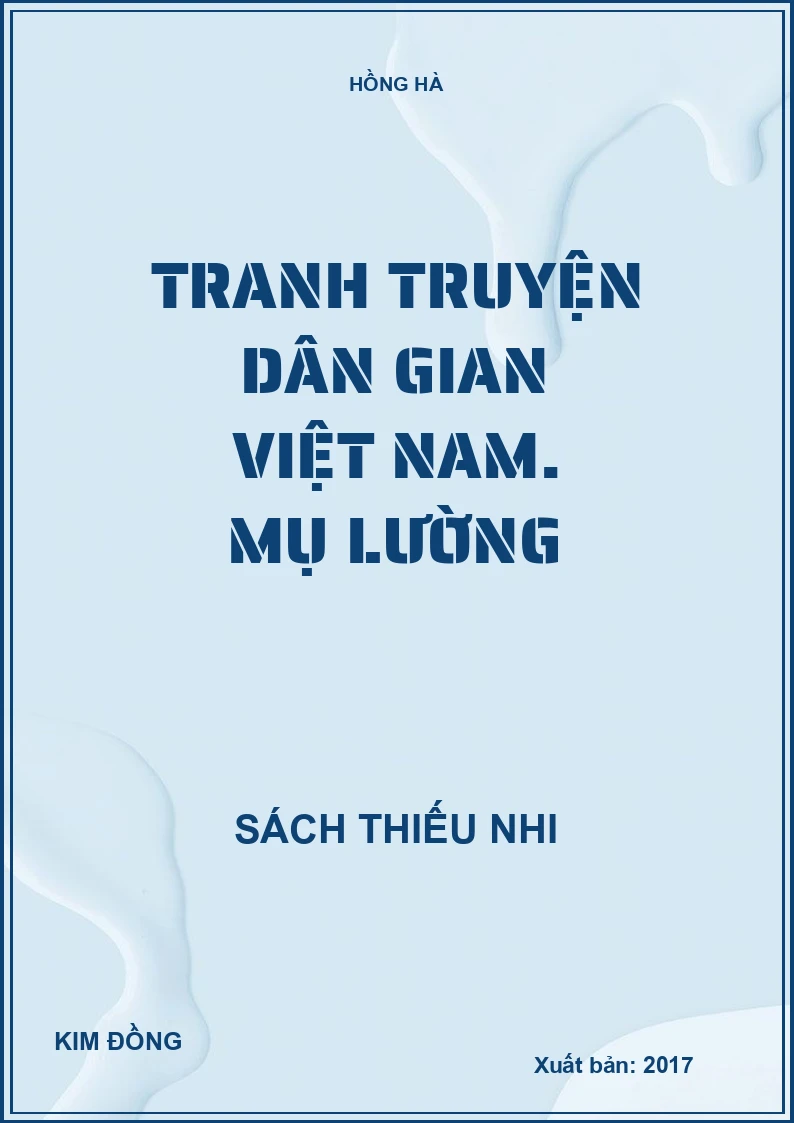 Tranh truyện dân gian Việt Nam. Mụ Lường