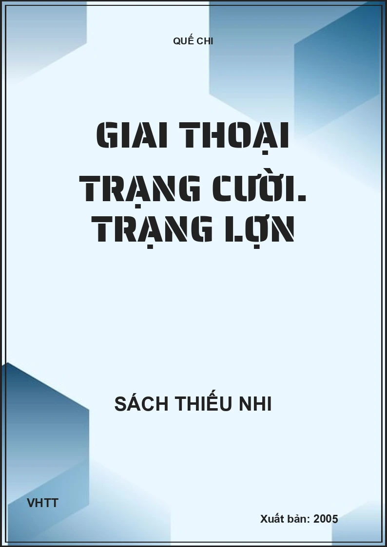 Giai thoại trạng cười. Trạng Lợn