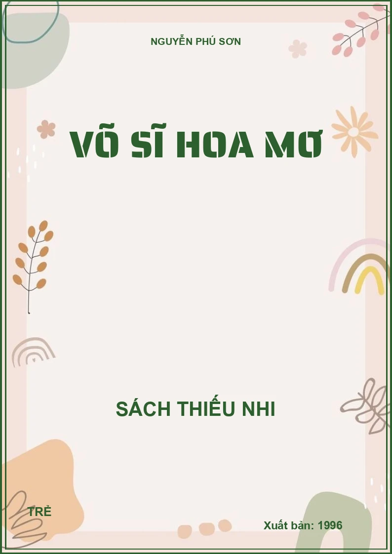 Võ sĩ hoa mơ