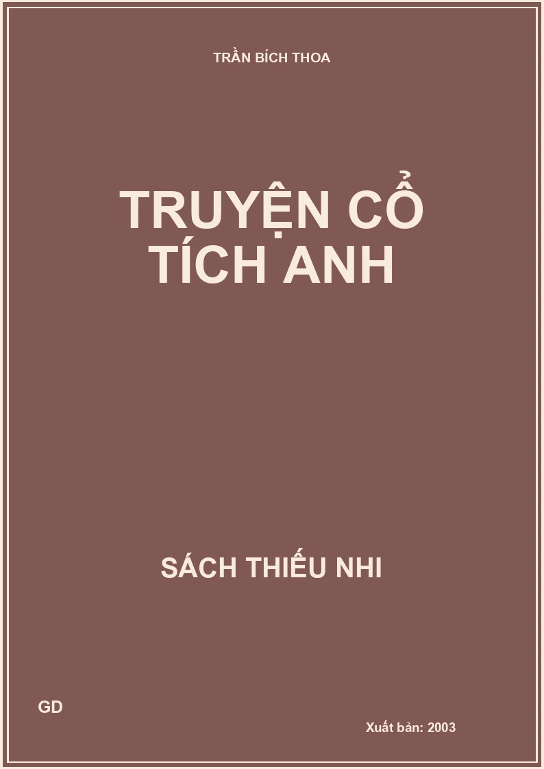 Truyện cổ tích Anh
