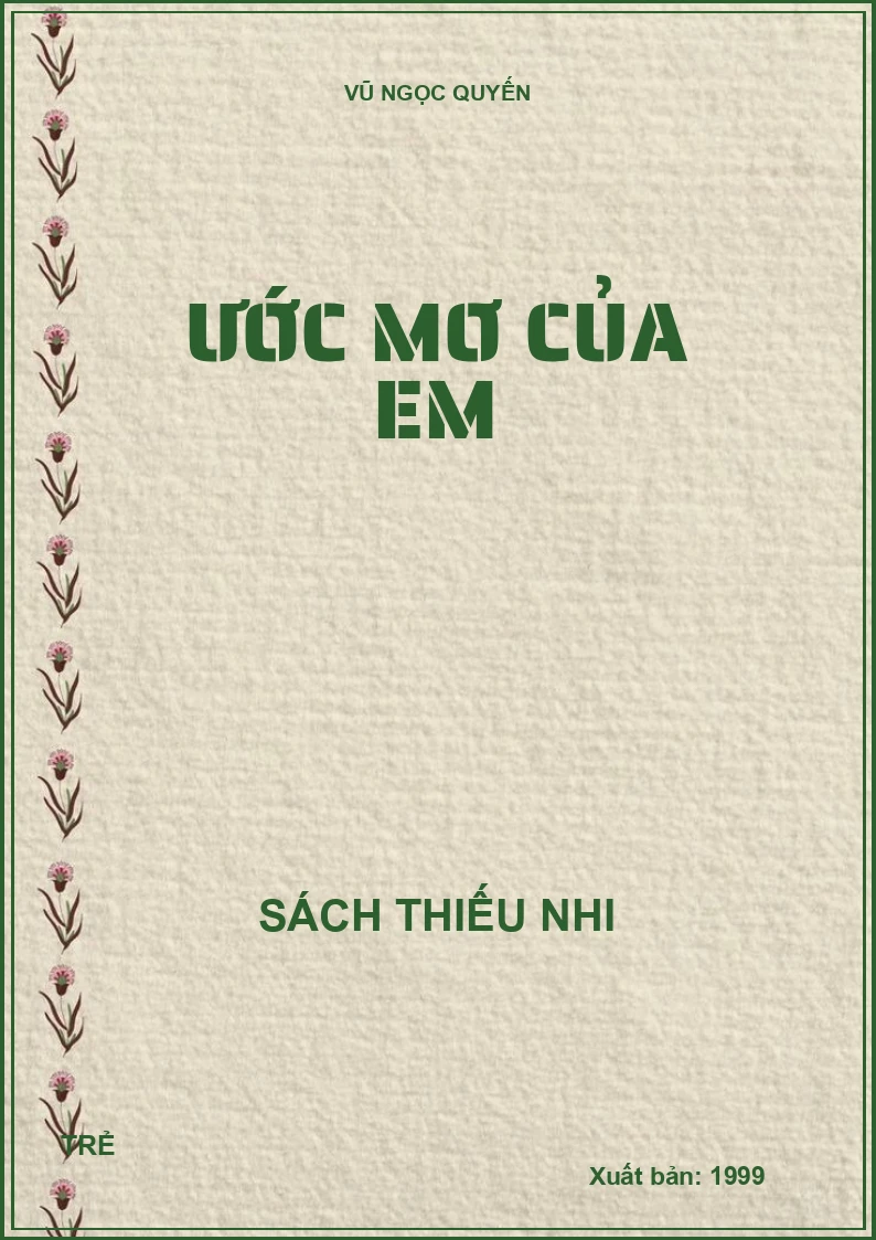 Ước mơ của em