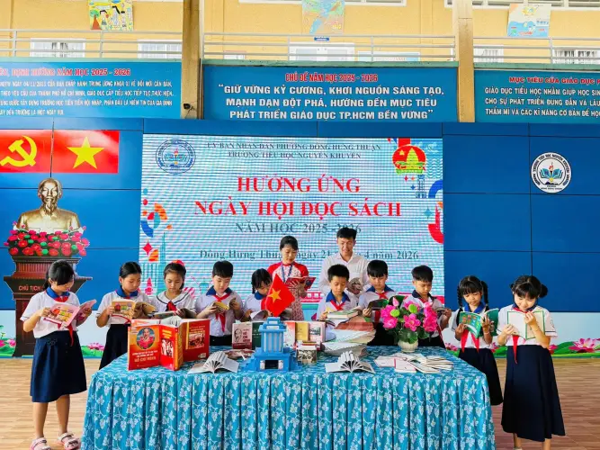 NGÀY HỘI ĐỌC SÁCH – HÀNH TRÌNH KHÁM PHÁ TRI THỨC