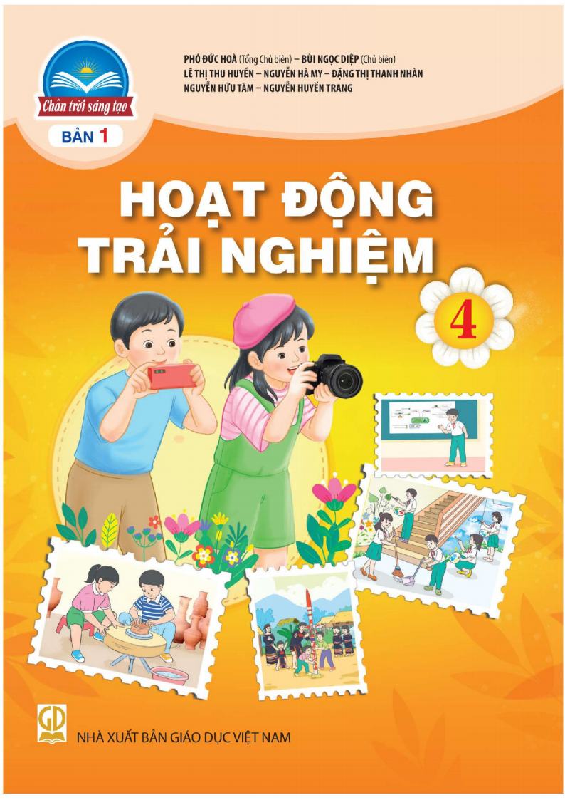 Sách Giáo Khoa Hoạt Động Trải Nghiệm 4 - Bản 1 - Chân Trời Sáng Tạo