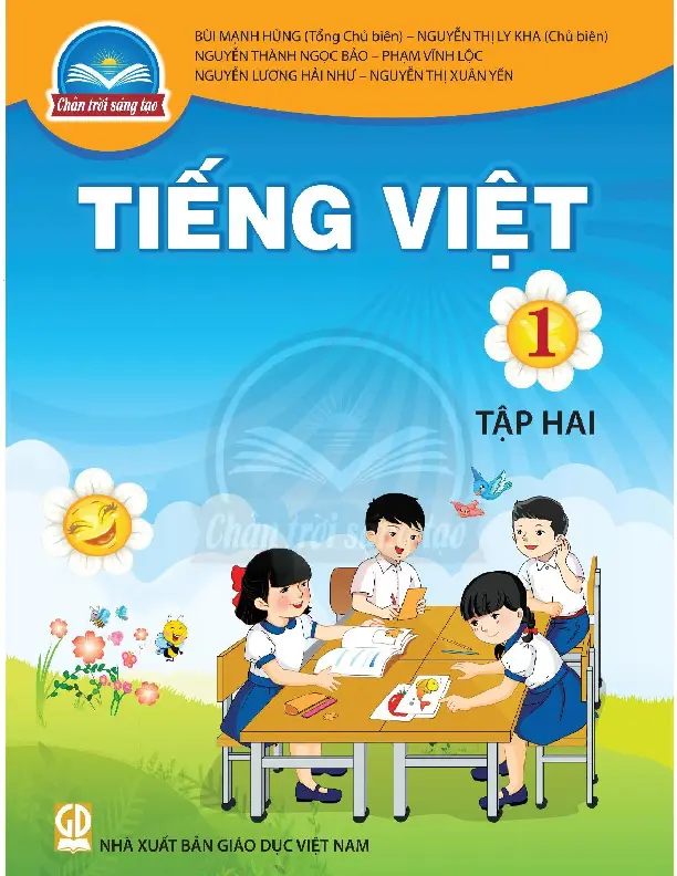 Sách Giáo Khoa Tiếng Việt 1 - Tập 2 - Chân Trời Sáng Tạo