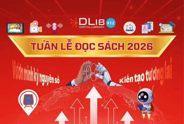 Chinh phục Tuần lễ đọc sách 2026: “Vươn mình Kỷ nguyên số – Kiến tạo tương lai” với 6 trạm trải nghiệm hấp dẫn