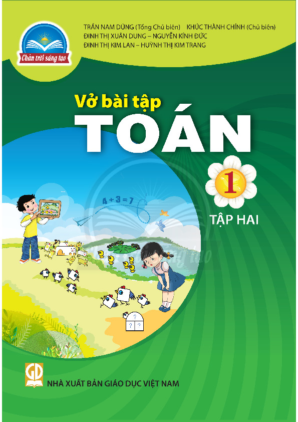 Vở Bài Tập Toán 1 - Tập 2 - Chân Trời Sáng Tạo