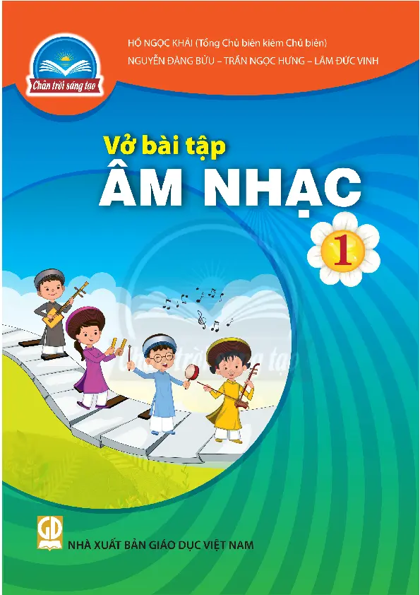 Vở Bài Tập Âm Nhạc 1 - Chân Trời Sáng Tạo