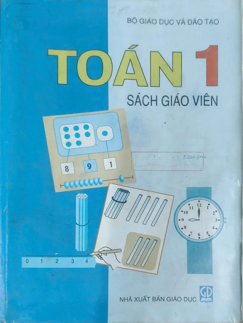 Sách giáo viên Toán 1