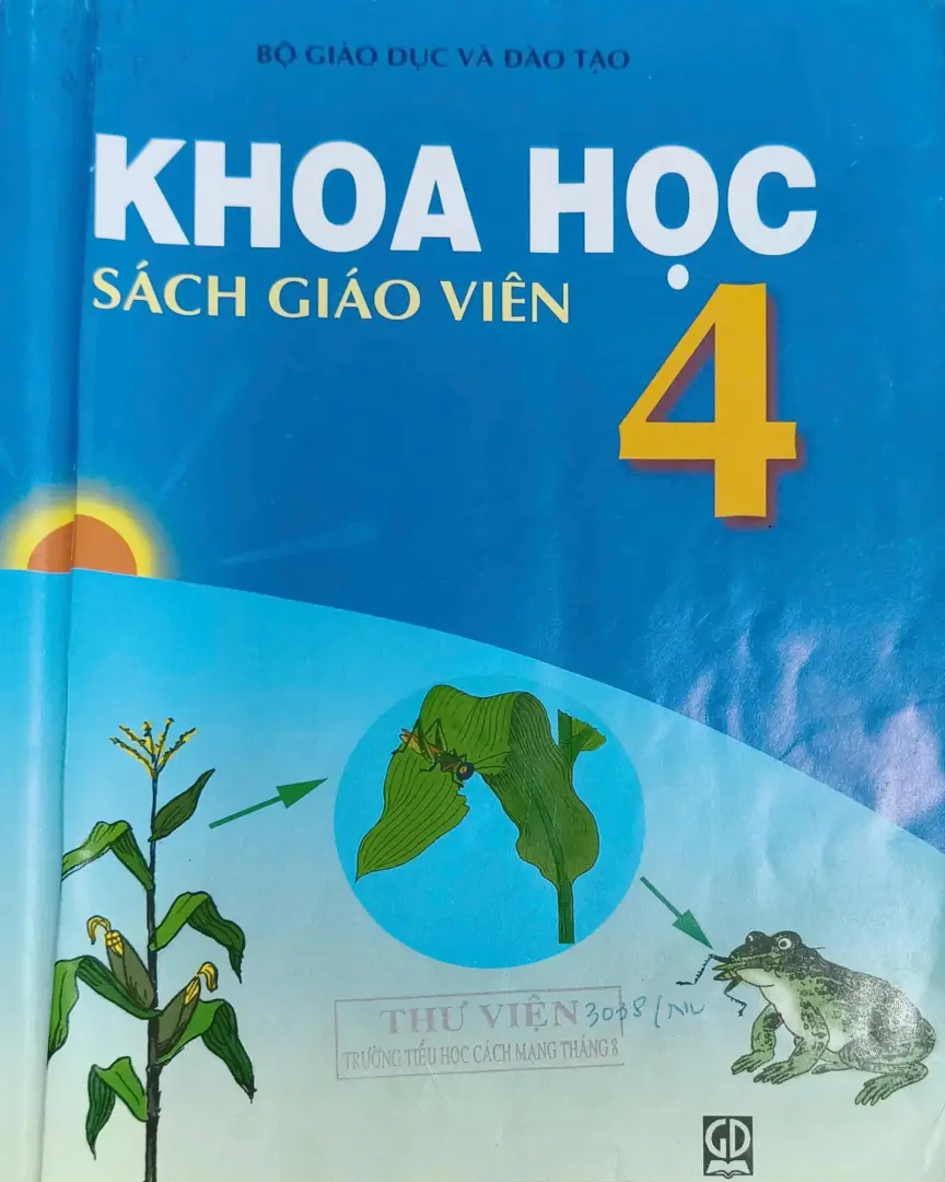 Sách giáo viên Khoa học 4
