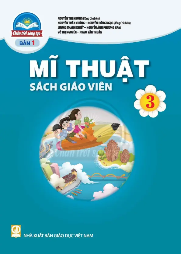 Sách Giáo Viên Mĩ Thuật 3 - Bản 1 - Chân Trời Sáng Tạo