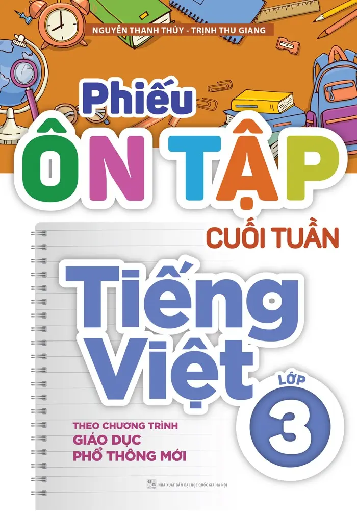 Phiếu Ôn Tập Cuối Tuần Tiếng Việt Lớp 3