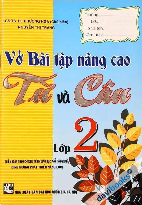 Vở Bài Tập Nâng Cao Từ Và Câu Lớp 2