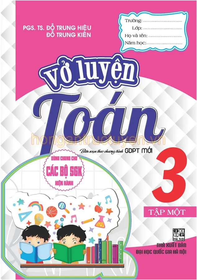 Vở luyện Toán 3 - Tập 1