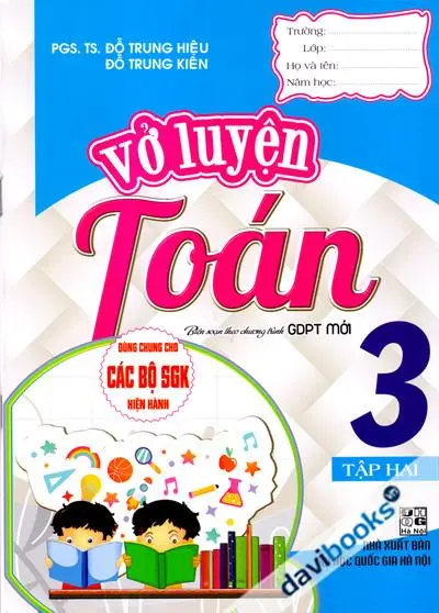 Vở luyện Toán 3 - Tập 2