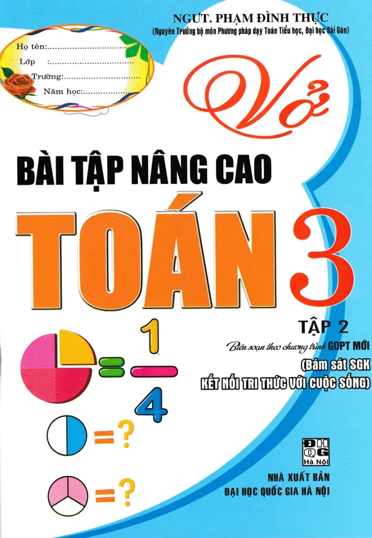 Vở Bài Tập Nâng Cao Toán 3 - Tập 2