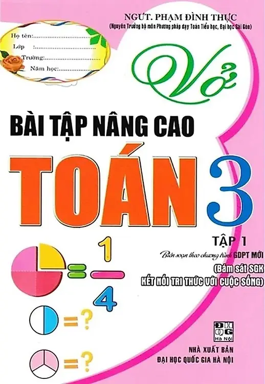 Vở Bài Tập Nâng Cao Toán 3 - Tập 1