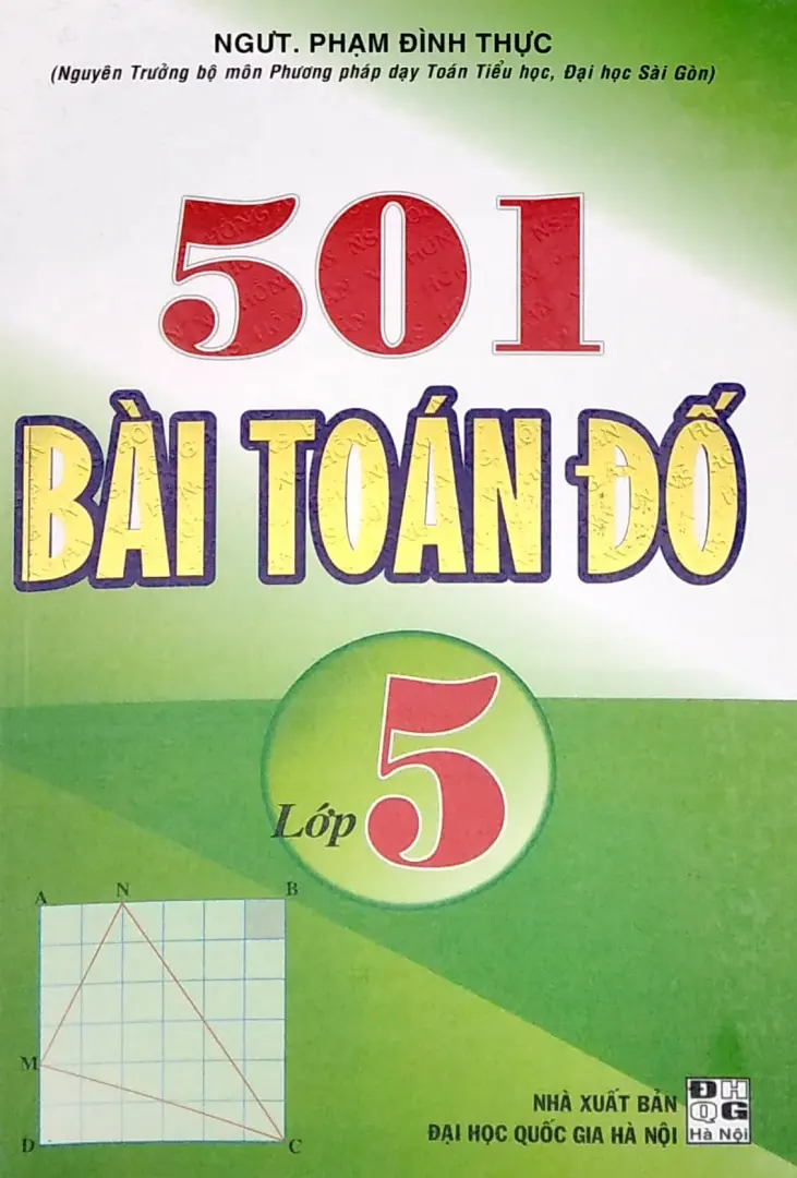 501 Bài Toán Đố Lớp 5