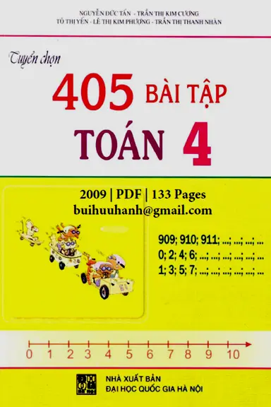 Tuyển Chọn 405 Bài Tập Toán 4